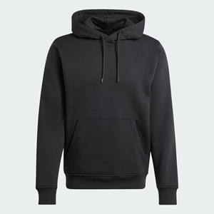 XD2 Sudadera con capucha de lana negra para hombre con 2 bolsillos Sudadera informal cómoda - Product Image 4