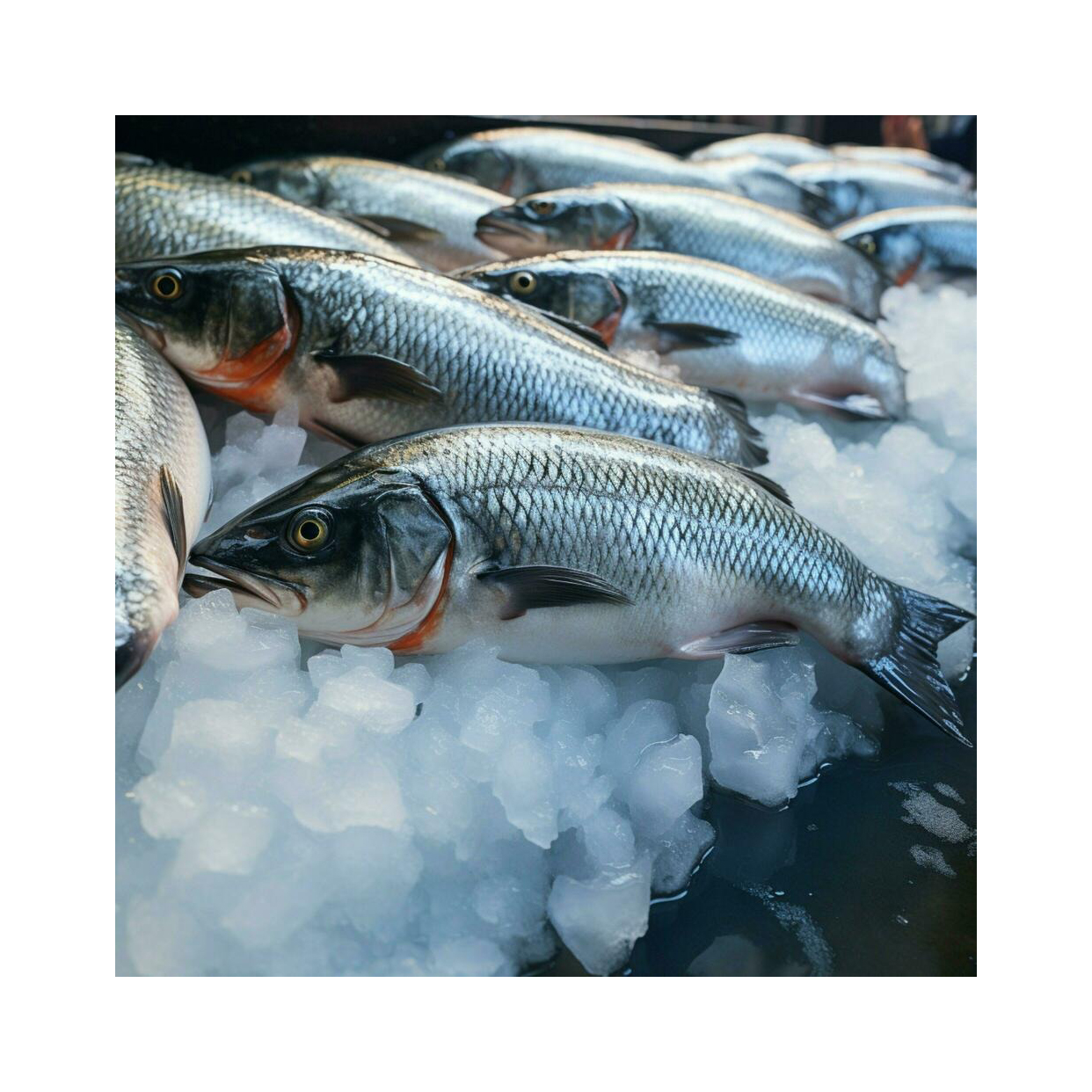 300 свежих морепродуктов-500 г замороженного тунца-Бонито для рынка