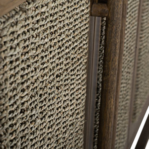 Aparador de madera maciza de 42 pulgadas, diseño tradicional antiguo moderno para el hogar, Bar, sala de estar, comedor, muebles - Product Image 4