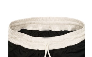 Pantalones cortos de baloncesto de malla de poliéster 100% personalizados comodidad, cintura elástica pantalones cortos de natación de malla surtidos con cordón - Product Image 3