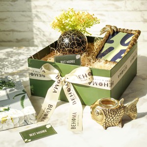 Ensemble cadeau Palm Beach, élégant accent décoratif pour la maison, collection artistique artisanale de qualité supérieure, affichage festif élégant, parfait - Product Image 2