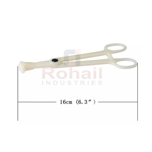 Pince de nombril à fente jetable de New Star Tattoo de Rohail Industry RI-0456 pince de tatouage outil de perçage - Product Image 2