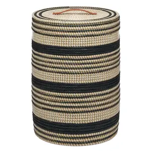 Panier de rangement rectangulaire en jonc de mer naturel, écologique, personnalisable OEM, nouveau design, artisanat HNH fait main - Product Image 5