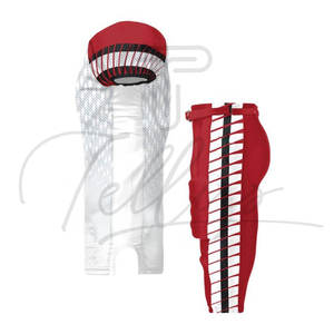 Uniforme de football américain avec nom et numéro d'équipe imprimés, manches courtes, grande taille, plusieurs couleurs - Product Image 2