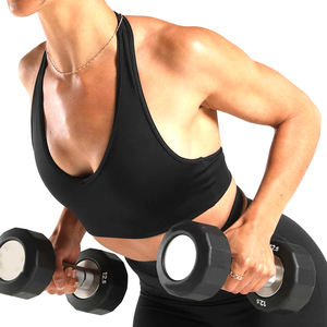 Fitness Yoga Wear Qualité supérieure Fabriqué au Pakistan 2025 Conception unique Soutien-gorge de sport à col licou simple PAR AMAZING INDUSTRIES - Product Image 3