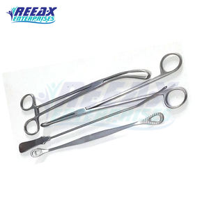 Juego de instrumentos de dilatación y curetaje de Ginecología de acero inoxidable personalizables REEAX Enterprises - Product Image 4
