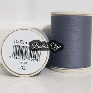 Mez Duet haute ténacité 100% fil à coudre en polyester 40s/2 fil torsadé grand motif teint 1000m numéro de modèle 4648100-05024 - Product Image 1