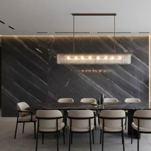 Dalles de marbre gris millénaire, pierre indienne moderne pour salle à manger, salon, sol, cuisine, villa extérieure, projets commerciaux - Product Image 6