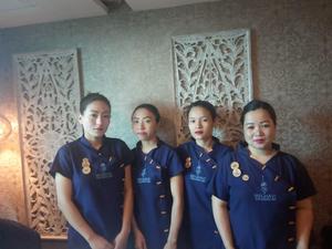 ชุดเครื่องแบบสปาเพื่อสุขภาพทำจากผ้าฝ้ายและโพลีเอสเตอร์เนื้อนุ่มระบายอากาศได้ดีสำหรับมืออาชีพ - Product Image 2