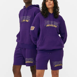 Buy Wholesale 2025 Sweatsuit Sets Unisex Fashion Screen printed hoodie and <b>shorts</b> Color Casual Set - Product Image 1