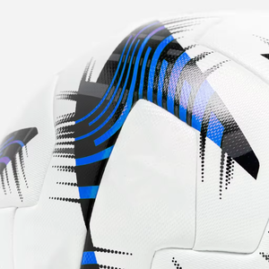 2025 tamaño oficial 5 balón de fútbol para interiores 12 paneles pegado con calor sin costuras 450g PU TPU plegable de alta durabilidad logotipo personalizado termo unido - Product Image 4
