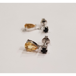 Ensemble de boucles d'oreilles en cristal interchangeables - Product Image 6
