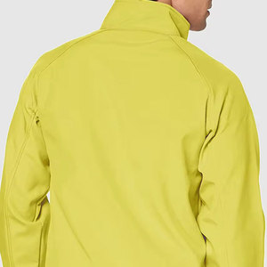 Veste Softshell pour homme de haute qualité, nouvelle arrivée, couleur personnalisée, col montant, logo sur le devant, vente de mode - Product Image 3