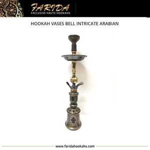 Vase à narguilé arabe unique en forme de cloche du fabricant égyptien Shisha en verre de haute qualité au meilleur prix de gros - Product Image 3