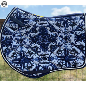 Tapis de selle de cheval équestre avec logo personnalisé le plus vendu nouveau design le mieux fabriqué prix de gros 2025 - Product Image 3