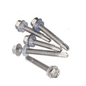 Vis mécaniques durables en acier inoxydable et au carbone Attaches à tête ovale auto-perceuses avec finition en oxyde noir Fabriqué au Vietnam - Product Image 5