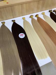 Extensions de cheveux en vrac de haute qualité au prix de gros 100 grammes 12 pouces double texture claire couleur pleine - Product Image 6