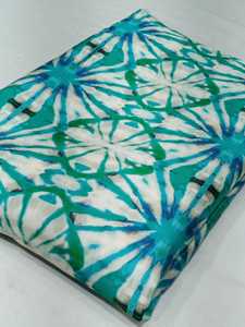 Polyester Digital Print Flower Customized Print Fabrics Deals in Wholesale Used in Indian Pakistani Dress Garments and Gown - Product Image 2