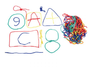 Cordes de gymnastique rythmique à double pointillé - Product Image 2