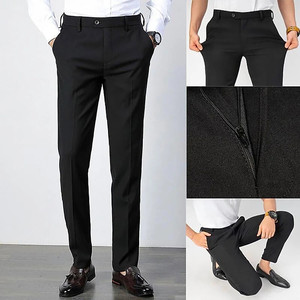 Pantalons et pantalons pour hommes de haute qualité en gros, fabriqués au Vietnam, couleur unie décontractée personnalisée - Product Image 3