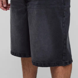 เหมาะสำหรับคอลเลคชั่นแฟชั่นฤดูร้อนปี 2026 กางเกงขาสั้นผู้ชายทันสมัย ผ้าผสมคอตตอน ดีไซน์ทันสมัย / ระบายอากาศได้ดี ตัวเลือกโลโก้แบบกำหนดเอง - Product Image 2