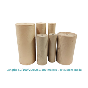 Rouleau d'emballage hexagonal en papier kraft recyclable 50m X 38cm pour applications d'emballage - Product Image 6