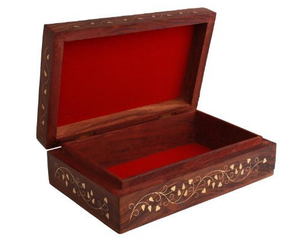 Boîte de rangement décorative en bois personnalisée organisateur de bijoux personnalisé vente en gros pour l'organisation de rangement de bureau de cuisine maison vente en gros - Product Image 2