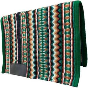 Tapis de selle en laine Maya personnalisé de haute qualité équipement de cheval de spectacle occidental couverture en laine tissé à la main cheval personnalisé haut de gamme - Product Image 1