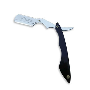 Rasoir de barbier, rasoir de coiffeur, couteau à effiler les cheveux, support de couteau de salon de beauté, rasoir pliant pour barbe - Product Image 1