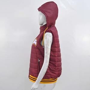 Classical Girls puffer con capucha reversible sin mangas transpirable térmico floral elegante lujo diseñador de moda chalecos de moda - Product Image 6