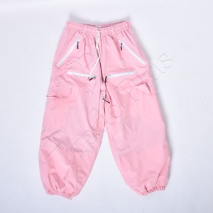 Pantalones de Nieve Técnicos Negros para Invierno 2026, Resistentes al Viento y Aislantes, para Actividades al Aire Libre, con Bolsillos Utilitarios y Presillas para Cinturón - Product Image 1