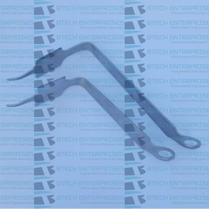 Retractores de Rodilla Hohmann de Punta Ancha y Curvada para Artroplastia de Cadera, Ortopedia - Product Image 1