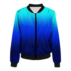 แจ็คเก็ตบอมเบอร์ผ้าแคนวาสแบบซับลิเมชั่นสั่งทำขายส่งสำหรับผู้ชาย กันลม ผลิตในปากีสถาน สีและโลโก้สั่งทำได้ - Product Image 5