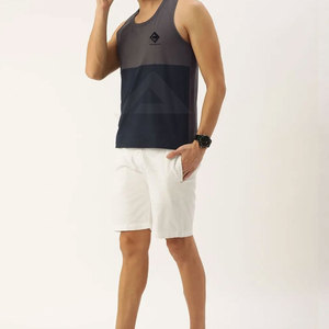 เสื้อกล้ามออกกำลังกายผ้าระบายอากาศได้ดีสำหรับผู้ชายเสื้อกล้ามเล่นยิม - Product Image 4