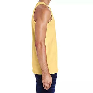 Camiseta sin mangas atlética para hombre para verano deportes entrenamiento gimnasio músculo Fitness Casual correr culturismo tejido sin mangas - Product Image 3