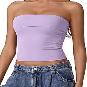 Débardeur en coton et polyester pour femmes Débardeur en coton pour vêtements de sport Tarif de gros OEM sur mesure 2025 fabriqué par Dressports - Product Image 3