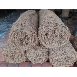 Natural <b>rope</b> made of coconut husk used <b>for</b> gift wrapping home accents plant binding and rustic product displays - Product Image 1