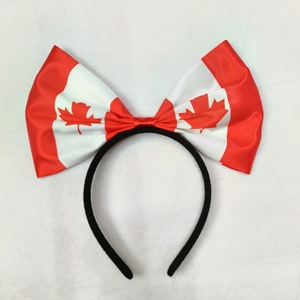 Nationale Onafhankelijke Hoofdbanden Frankrijk <span class=keywords><strong>Germany</strong></span> Uk Vlag Land Vlag Strik Hoofddeksel Voetbal Fan Geknoopte Party Hair Accessoires