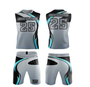 Nouveau maillot de football américain 7 contre 7 personnalisé avec logo, compression pour les jeunes, avec capuche, sans manches, sublimé, uniforme de football américain 7 contre 7 - Product Image 6
