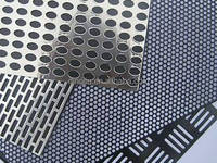 Filet en métal perforé personnalisé de haute qualité 1.5mm 2.0mm conception en nid d'abeille aluminium acier haut-parleur gril couverture filets à mailles