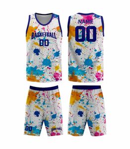 Uniforme de Baloncesto Personalizado Ligero para Hombre, Diseño Sublimado, Jersey de Baloncesto Personalizado, Pantalones Cortos de Baloncesto de Verano - Product Image 1