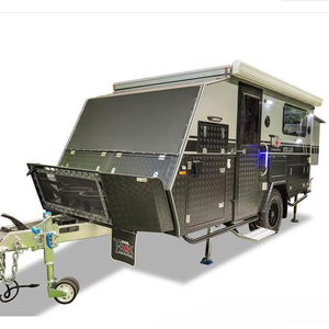 รถแทรลเลอร์ป๊อปอัพได้สำหรับตั้งแคมป์รถแทรลเลอร์รถสันทนาการรถบ้าน2025สไตล์ใหม่ - Product Image 1