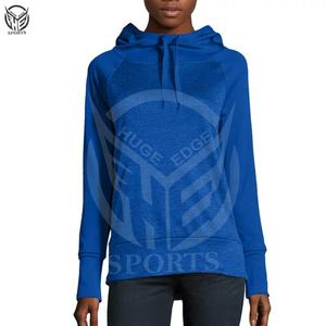 Sudadera con capucha de manga larga personalizada de poliéster 100% de gran oferta para mujer, invierno más vendido con cuello con capucha - Product Image 4