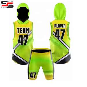 Juego de compresión de entrenamiento de jugador de fútbol juvenil estilo americano 7v7 personalizado sublimado 7 banderas camisetas uniformes transpirables - Product Image 6