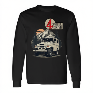 Camiseta de Manga Larga para Montaña y Todoterreno, Serie 40, 4x4, FJ, para Entusiastas de la Aventura, Ropa Promocional para Vehículos 4x4 - Product Image 2