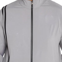 Conjunto Deportivo de Poliéster para Hombre, Chaqueta con Cierre Completo y Pantalones Jogger, Ropa de Gimnasio, Fabricante OEM ODM, Logotipo Personalizado