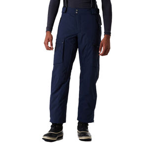 Pantalon de ski imperméable et respirant pour homme, noir, style cargo ample, avec poches zippées, pour le snowboard et le ski - Product Image 3