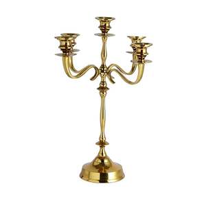 เชิงเทียนอลูมิเนียมแบบหนา ทนทาน สำหรับเทียนทีไลท์ ดีไซน์โดดเด่น สวยงาม คลาสสิก เหมาะสำหรับตกแต่งบ้านและงานแต่งงาน - Product Image 5