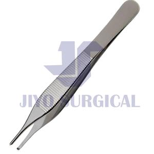 Adson 1x2 Pince à tissu dentaire Pince chirurgicale manuelle de précision en acier inoxydable pour saisir et maintenir les tissus - Product Image 5