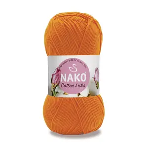 ผลิตภัณฑ์เส้นด้ายผสม97552ส้ม nako จากฝ้าย Lux - Product Image 1